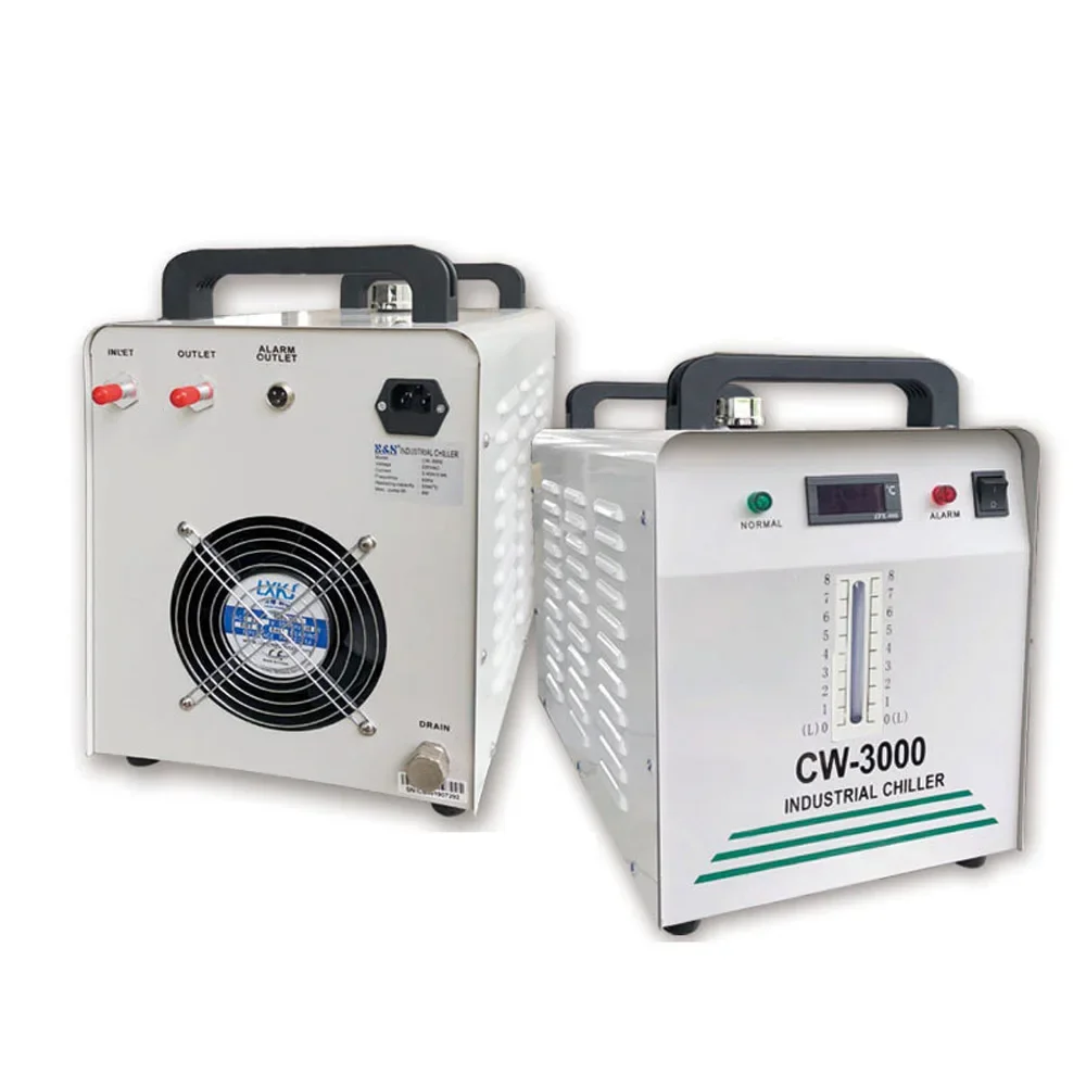 Industrial Laser Cutters - Industrial Water Cooler Water Chiller CW-3000