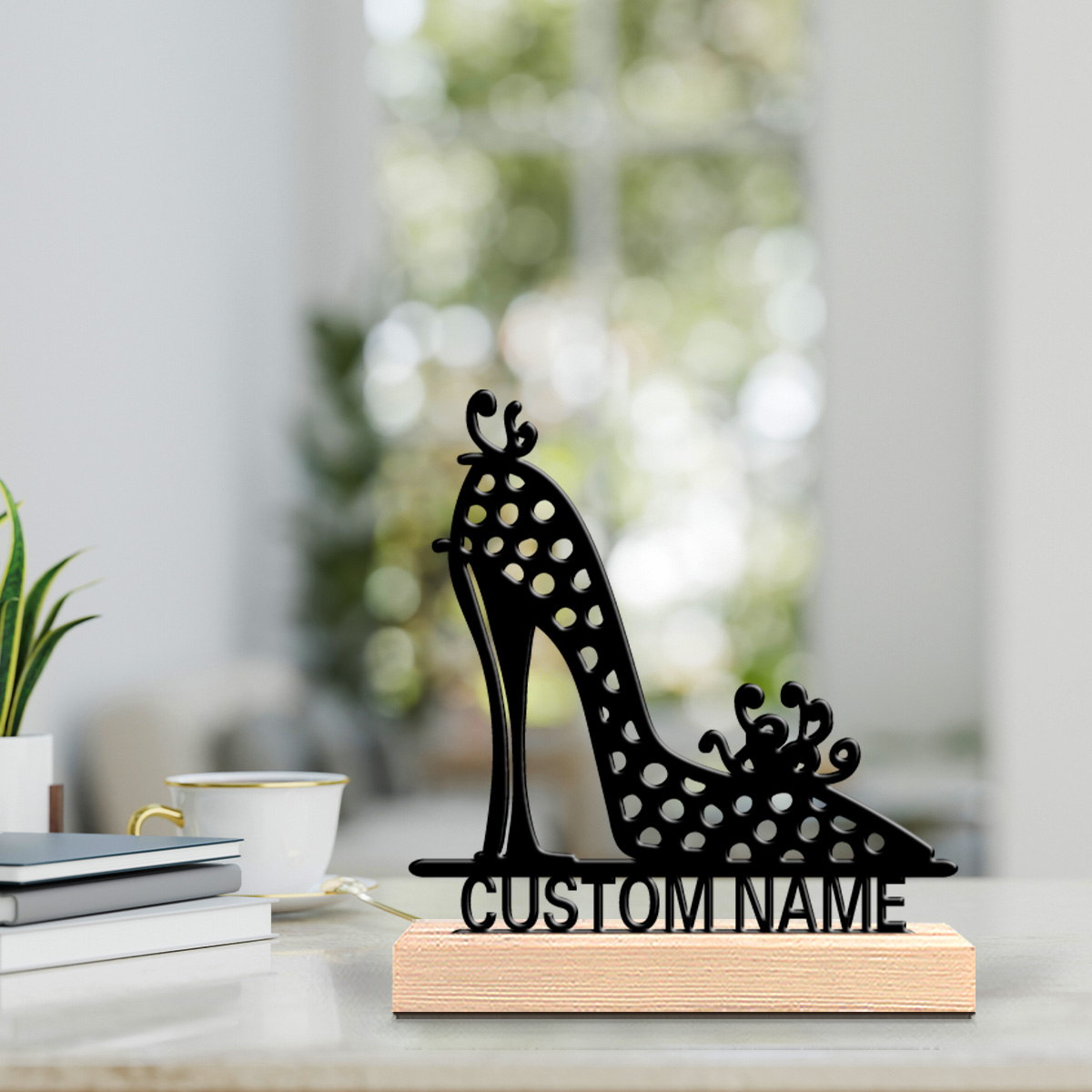 Desktop Laser Engraver - 1pc Beauty Personalized Custom High heels