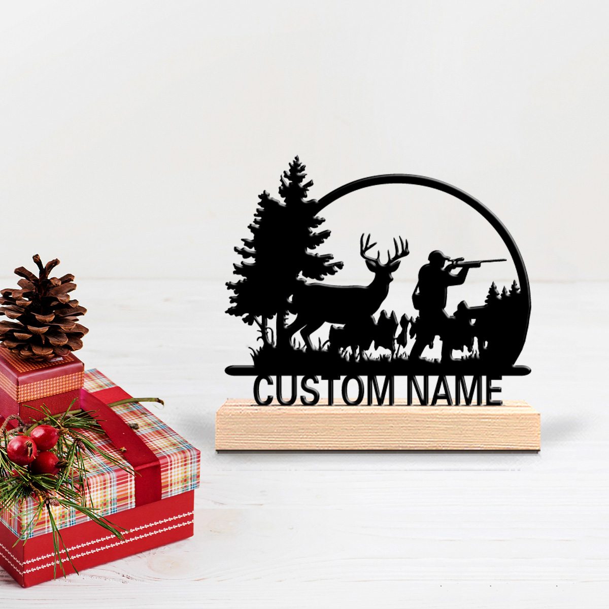 Desktop Laser Engraver - 1pc Fashion ersonalized Custom Hunters and