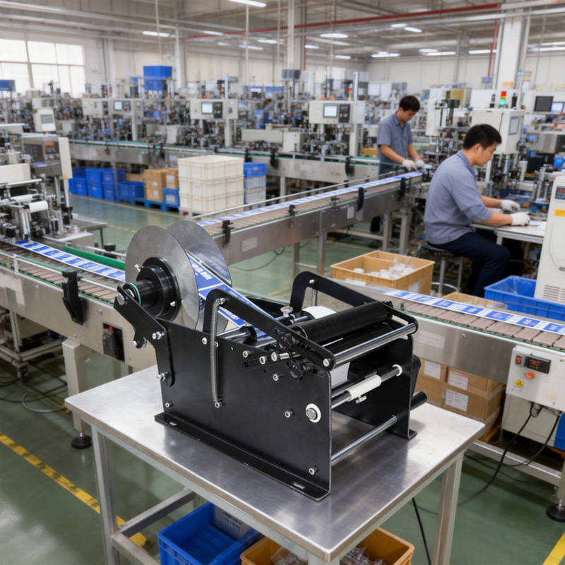 Industrial Print & Laser Inc - Labeling Device Automatic Round Bottle Labeling