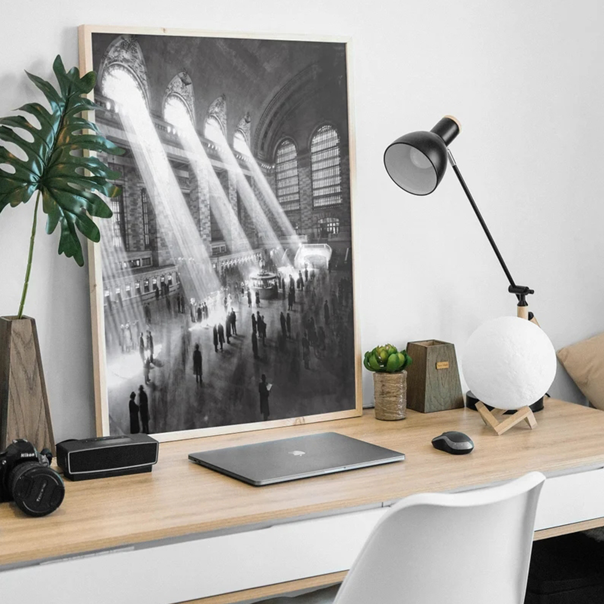 Vintage Industrial Black And W - Industrial Print & Laser Inc recension och pris