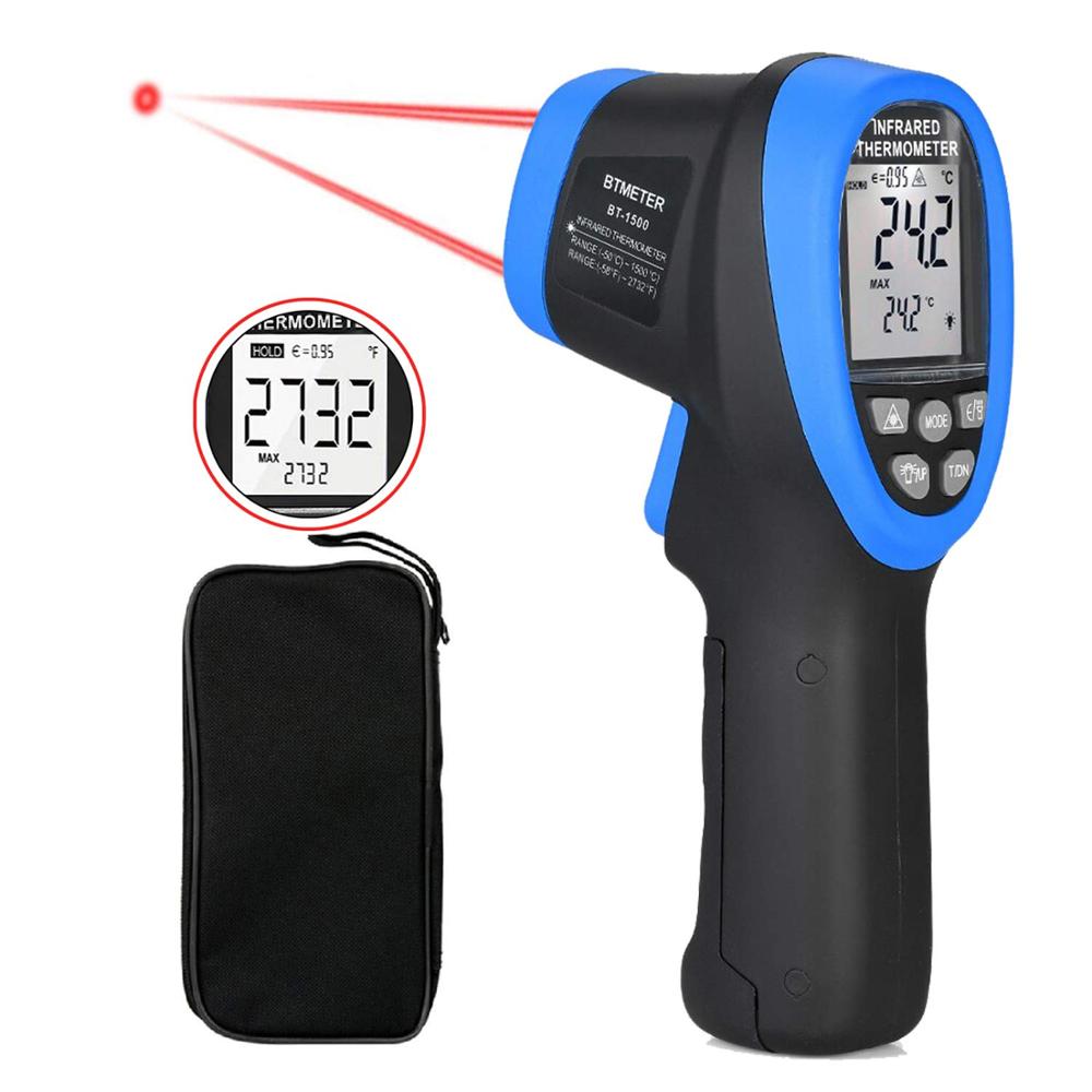 -50℃ to 1500℃ Laser Thermomete - Industrial Laser Temperature Gun recension och pris
