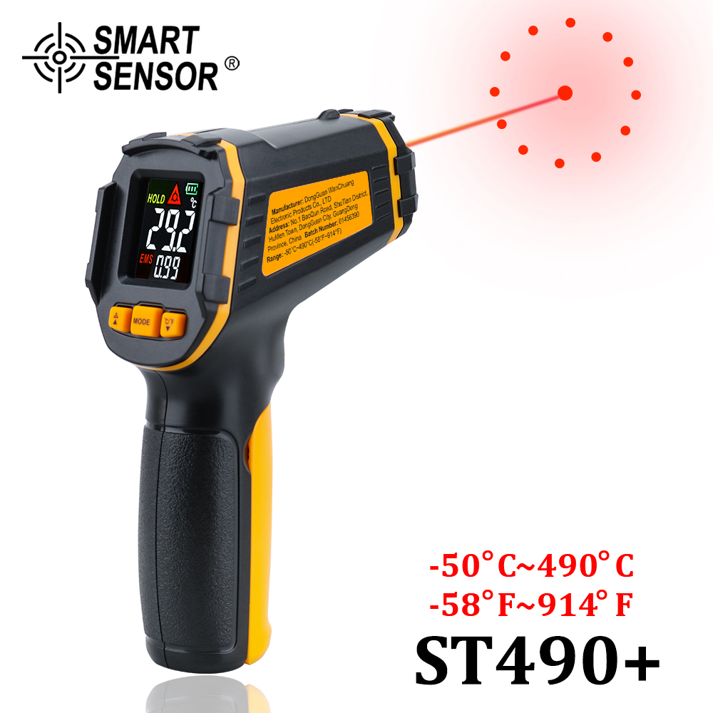 LCD Laser Meter Digital Infrar - Industrial Laser Thermometer recension och pris