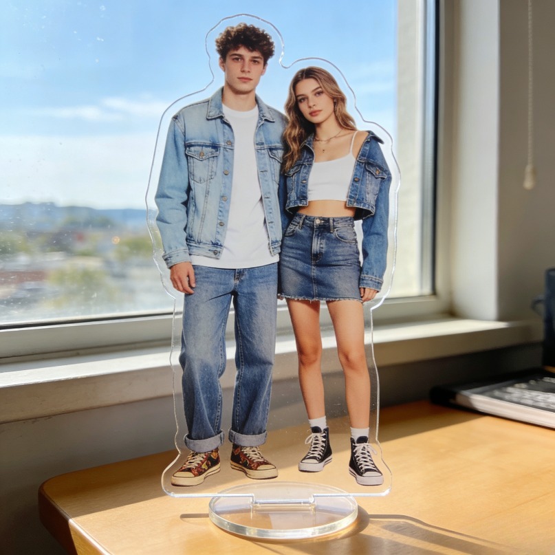 Custom 2D Acrylic Pet Desktop  - Desktop Laser Engraver recension och pris