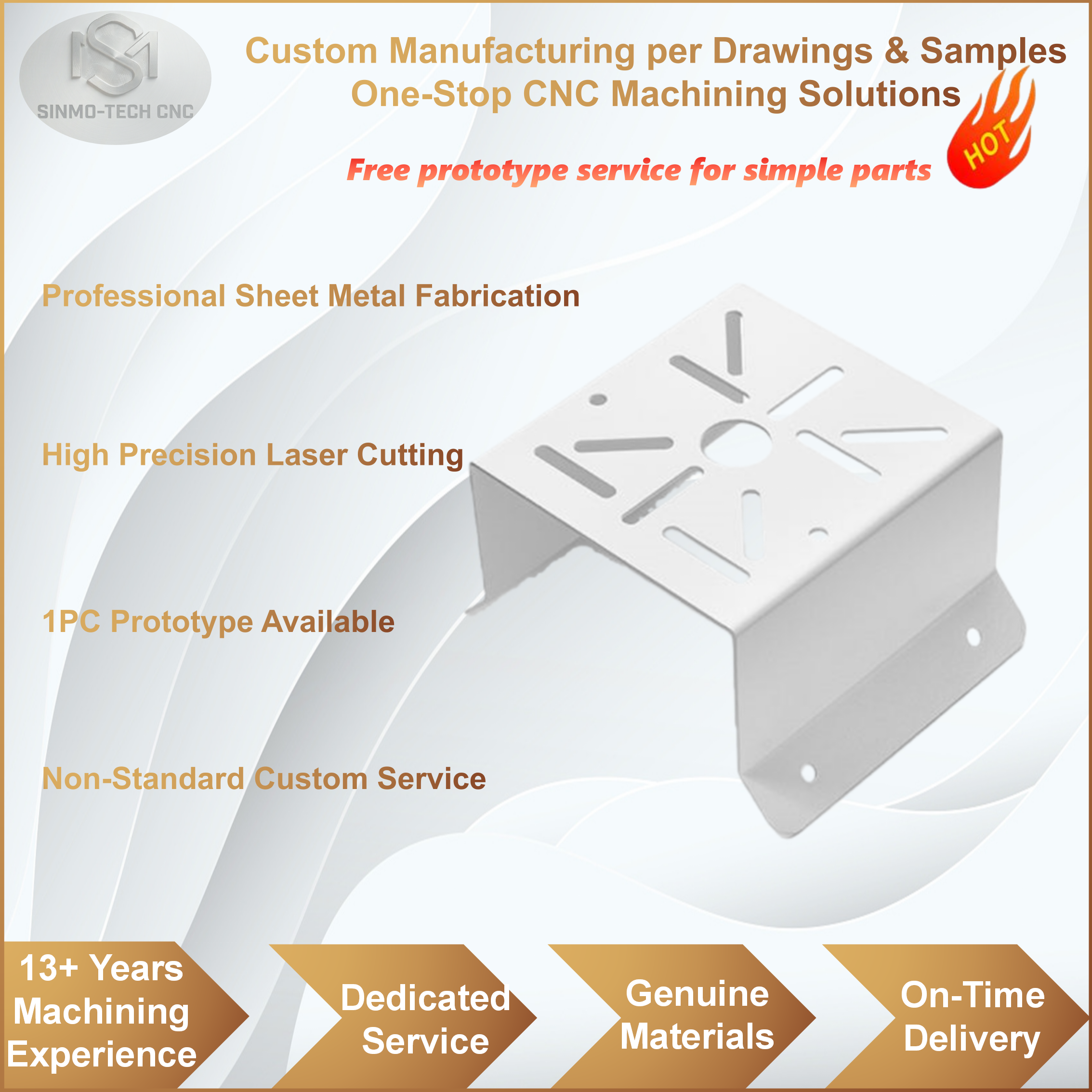 Non Standard Sheet Metal Laser - Industrial Laser Drill recension och pris