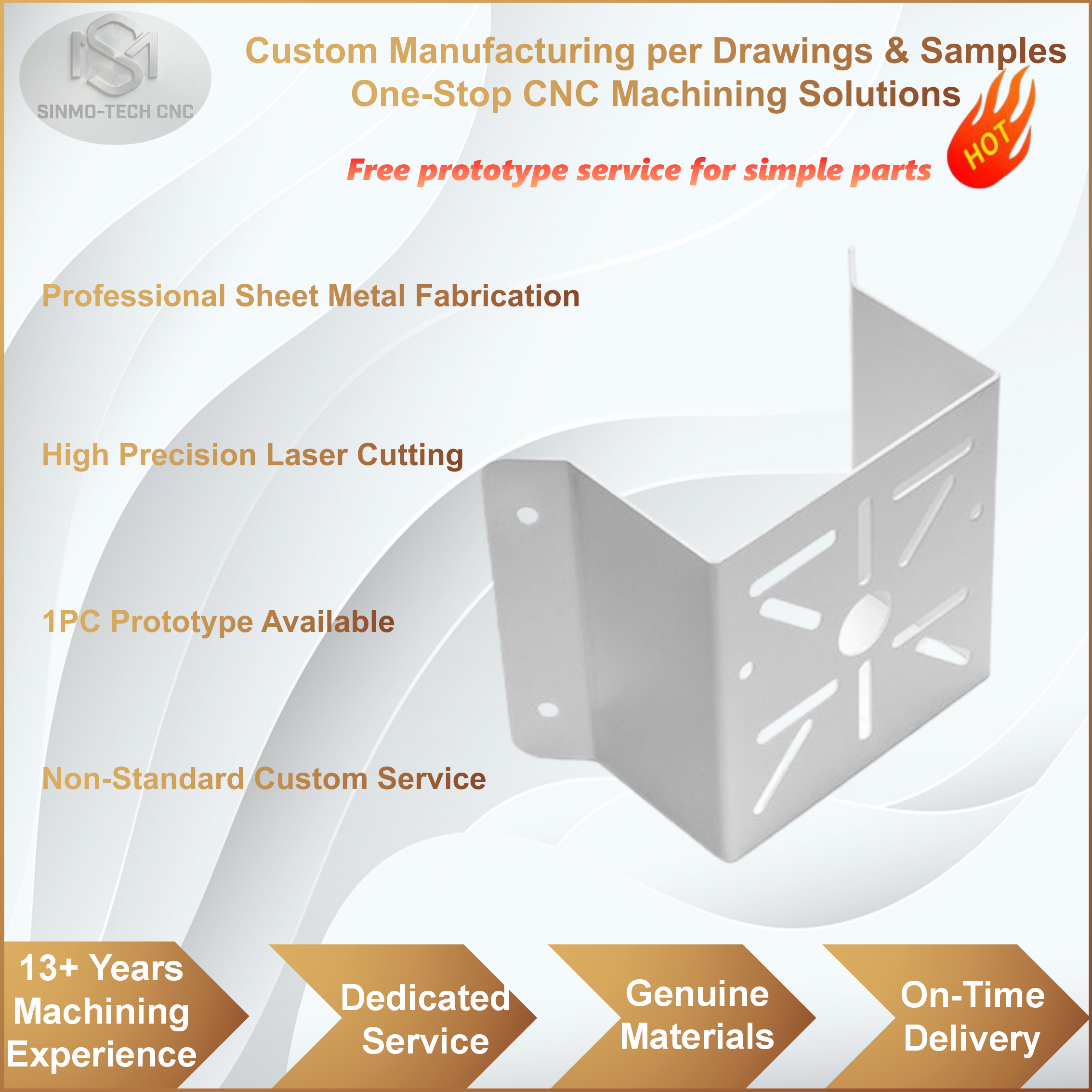 Non Standard Sheet Metal Laser - Industrial Laser Drill recension och pris