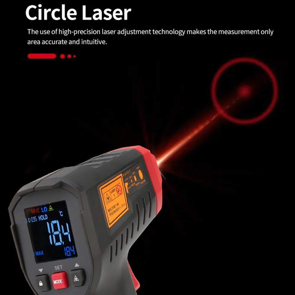 UNI-T UT306S UT306C Digital Th - Industrial Laser Thermometer recension och pris