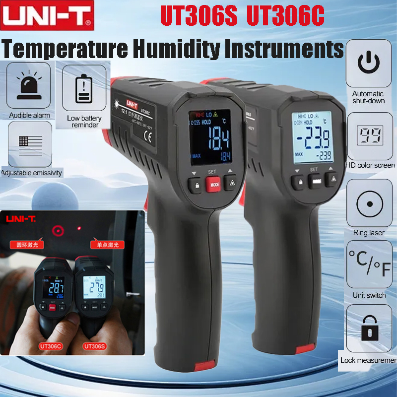 UNI-T UT306S UT306C Digital Th - Industrial Laser Thermometer recension och pris