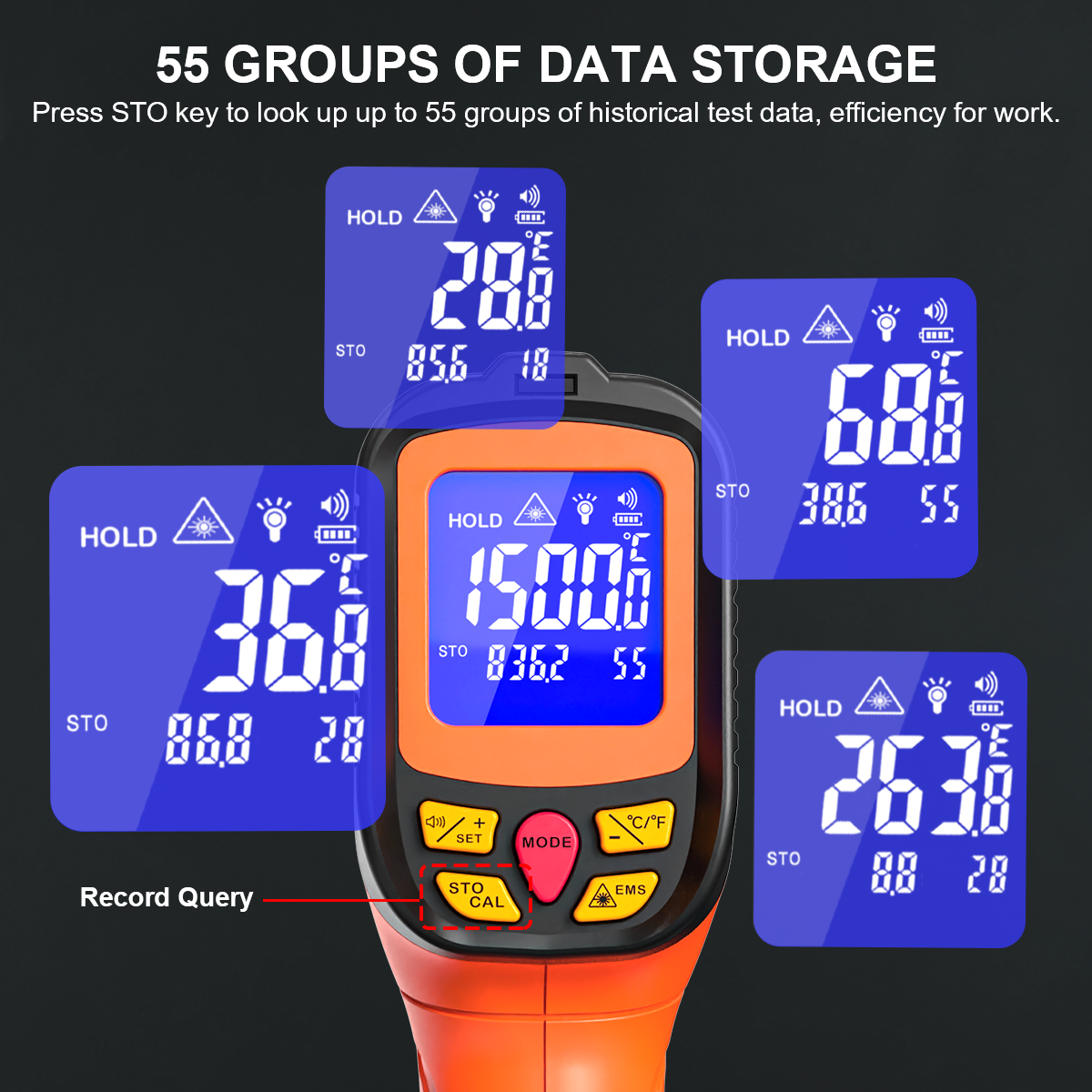 Industrial Infrared Thermomete - Industrial Laser Thermometer recension och pris