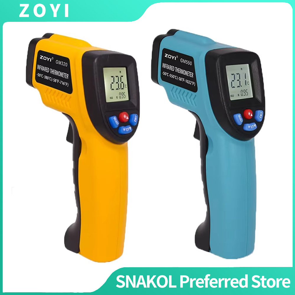Digital Infrared Thermometer N - Industrial Laser Thermometer recension och pris