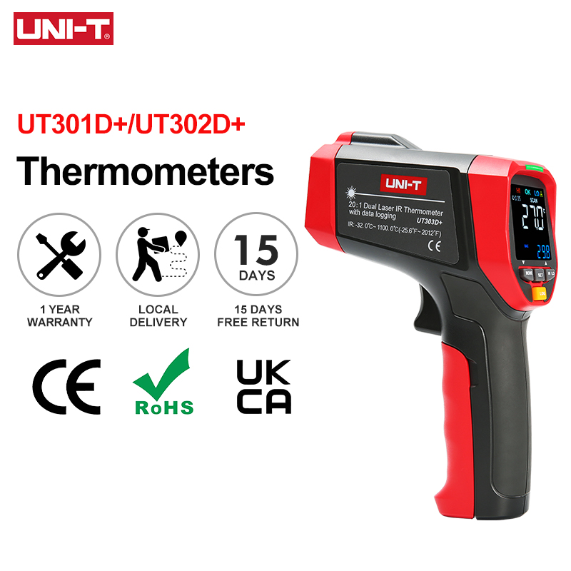 UNI-T Digital Infrared Thermom - Industrial Laser Temperature Gun recension och pris