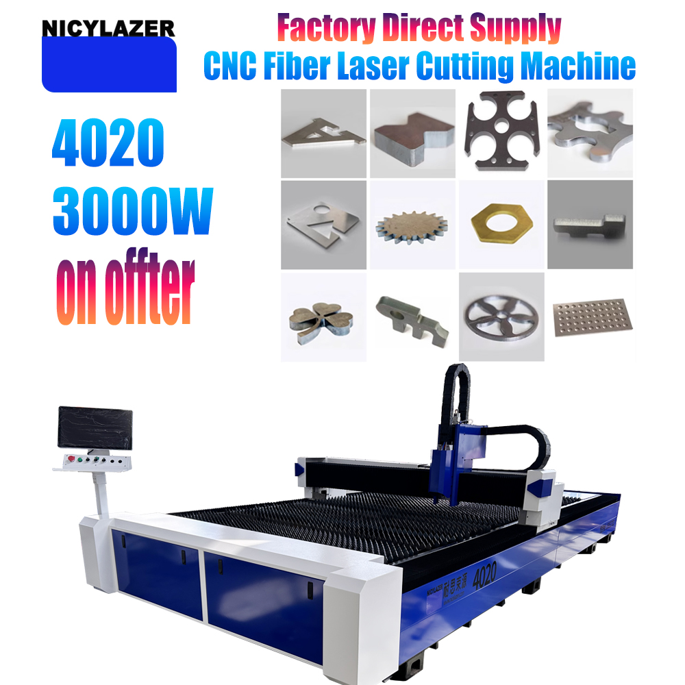 NICYLAZER CNC 3000W 4020 Fiber - Industrial Laser Cutters recension och pris