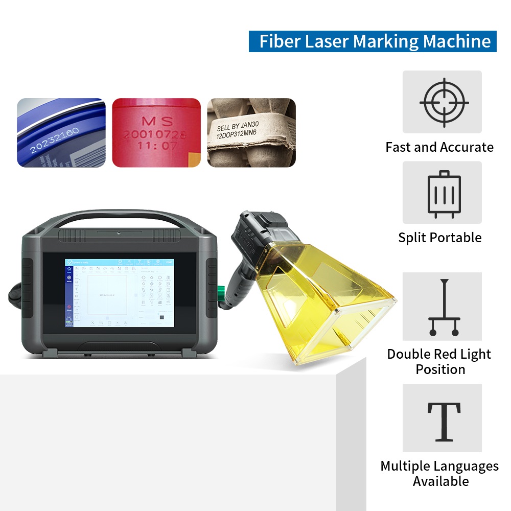 Fiber Laser Marking Machine Ha - Industrial Laser Engraving Machine For Metal recension och pris