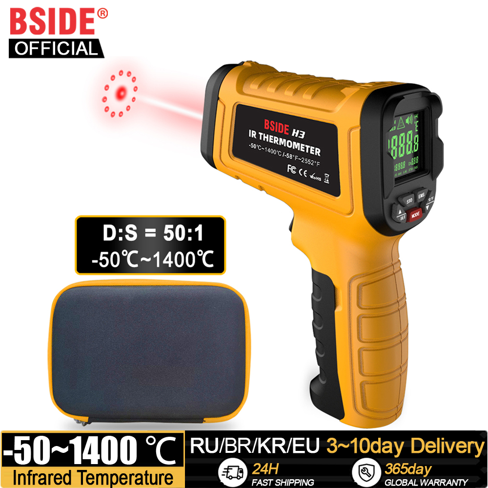 BSIDE -50~1400C Infrared Therm - Industrial Laser Thermometer recension och pris