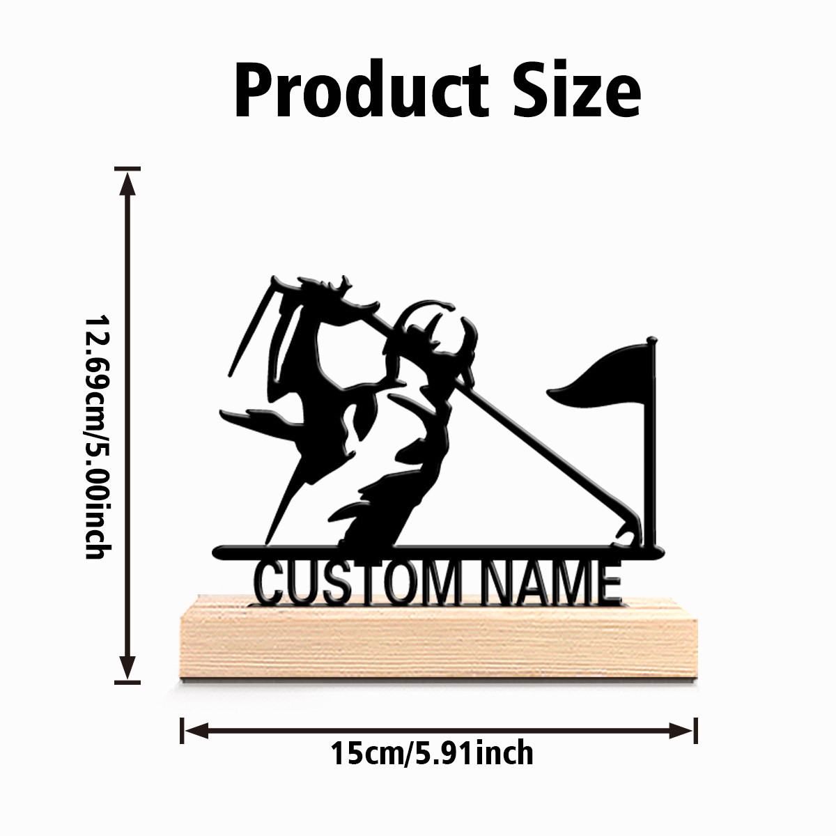 Custom Engraved Golfer Metal S - Desktop Laser Engraver recension och pris