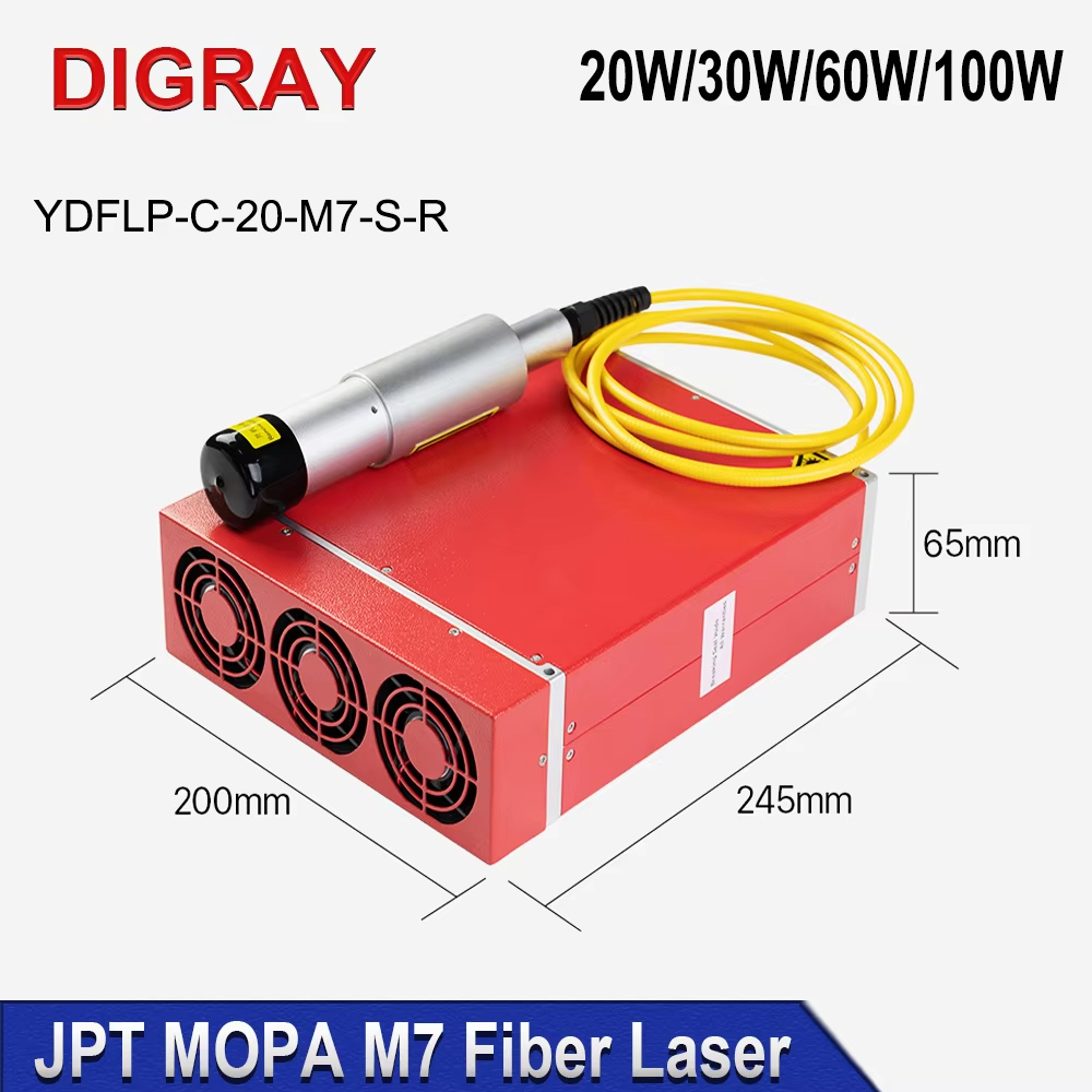DIGRAY JPT MOPA M7 Pulse Fiber - Fiber Laser Source 20W recension och pris