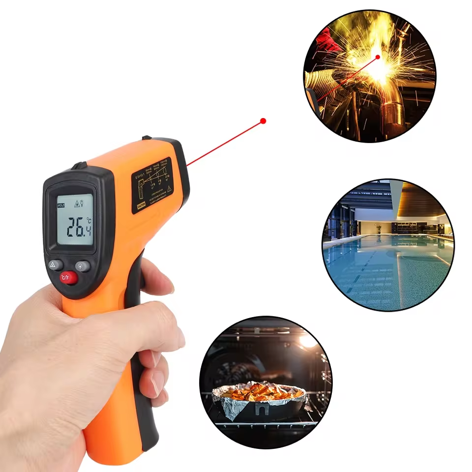 New T600 T600A Digital Infrare - Industrial Laser Thermometer recension och pris