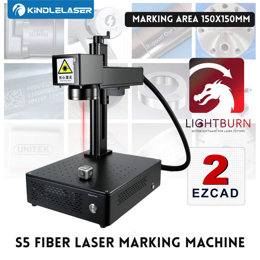 Kindlelaser S5 Industrial Fibe - Industrial Laser Engraving Machine For Metal recension och pris