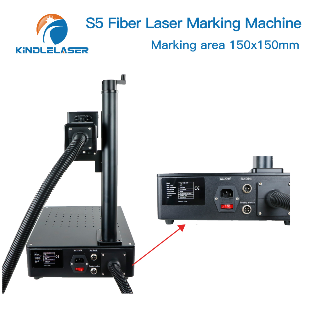 Kindlelaser S5 Industrial Fibe - Industrial Laser Engraving Machine For Metal recension och pris