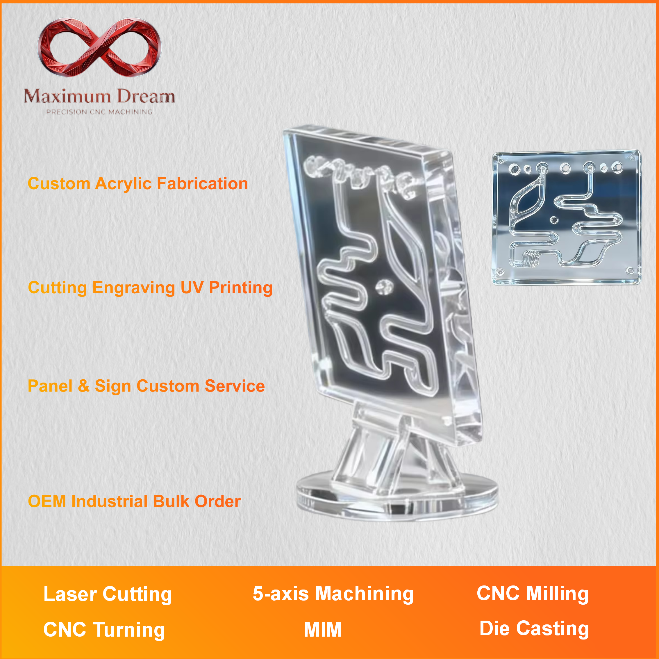 Industrial Acrylic Panel Custo - Industrial Uv Laser Engraver recension och pris