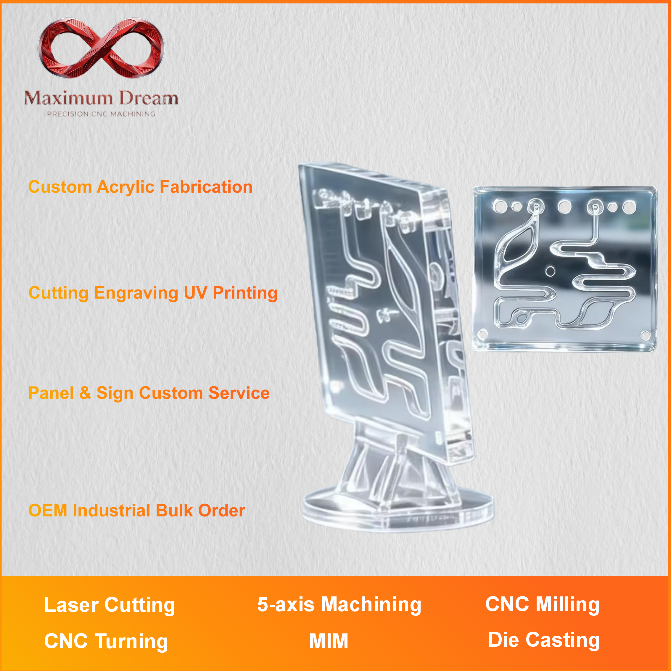 Industrial Acrylic Panel Custo - Industrial Uv Laser Engraver recension och pris