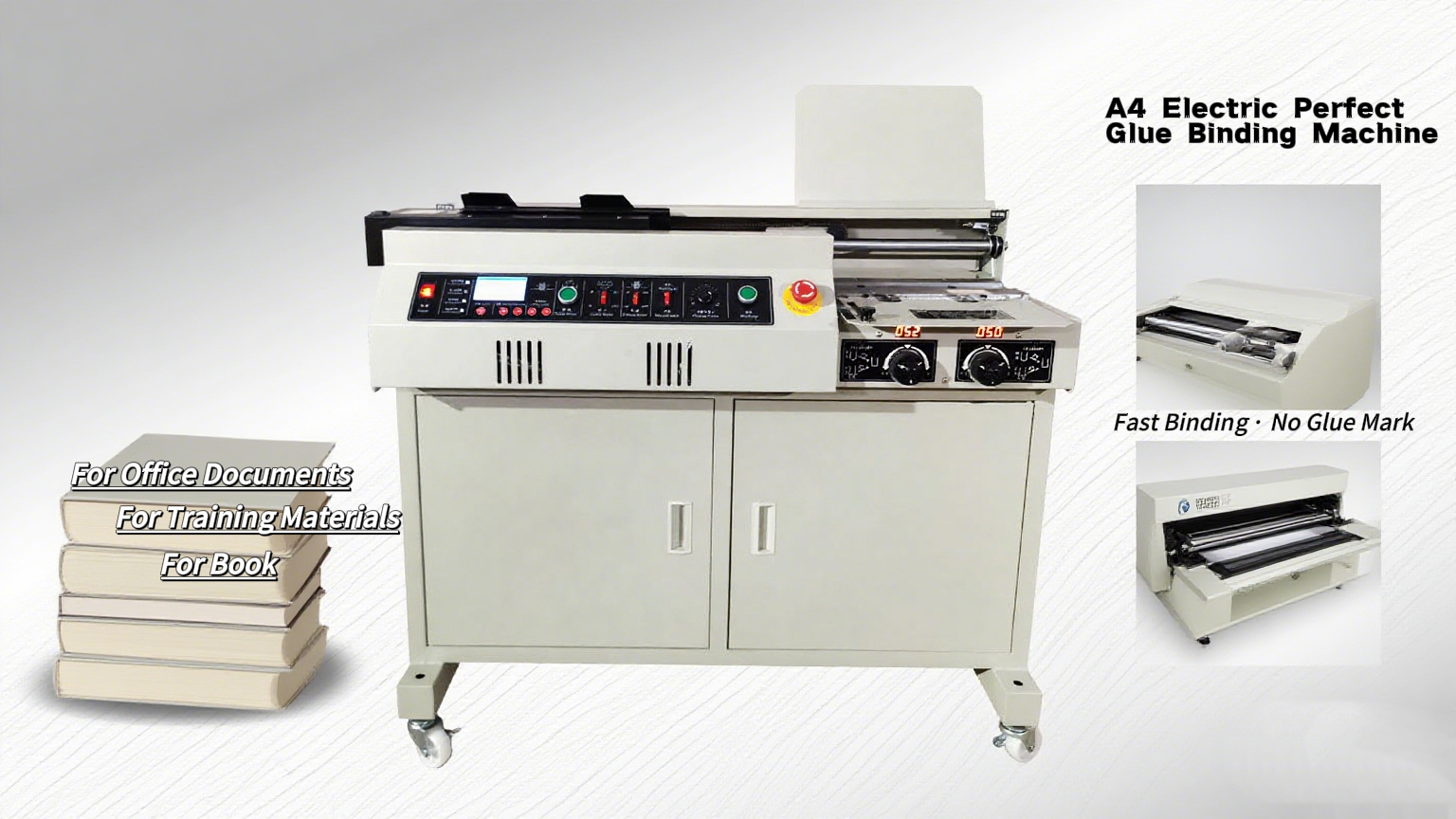 Glue Binding Equipment High-Sp - Industrial Print & Laser Inc recension och pris