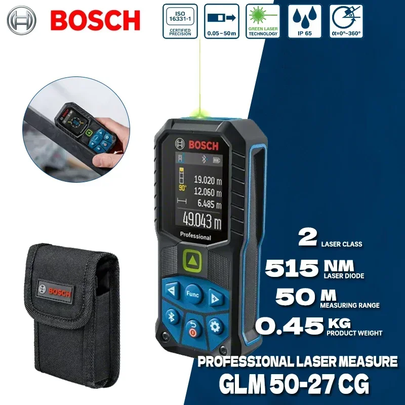 BOSCH GLM 50-27 CG Laser Range - Industrial Laser Drill recension och pris