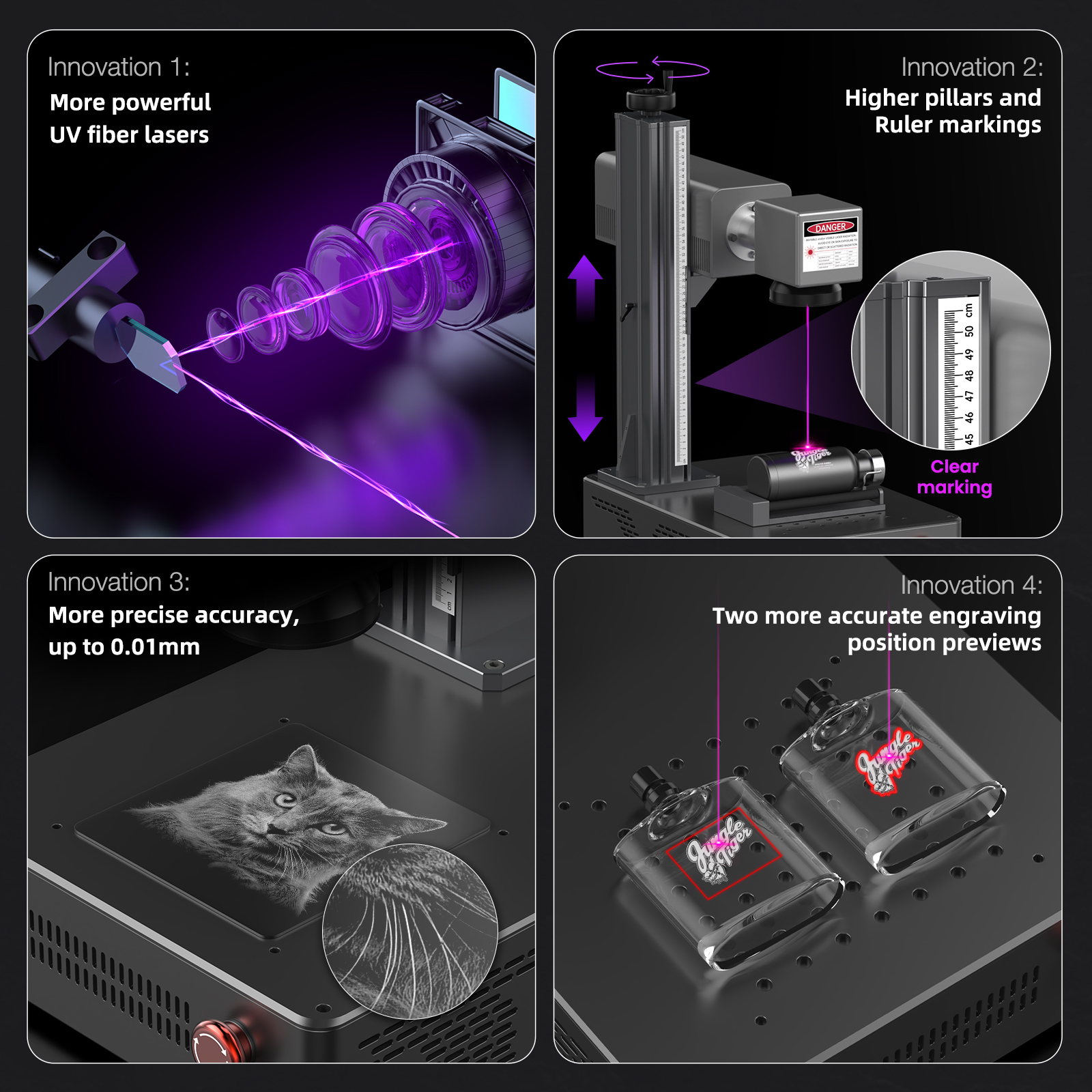 DAJA UV Laser Marking Machine  - Industrial Uv Laser Engraver recension och pris