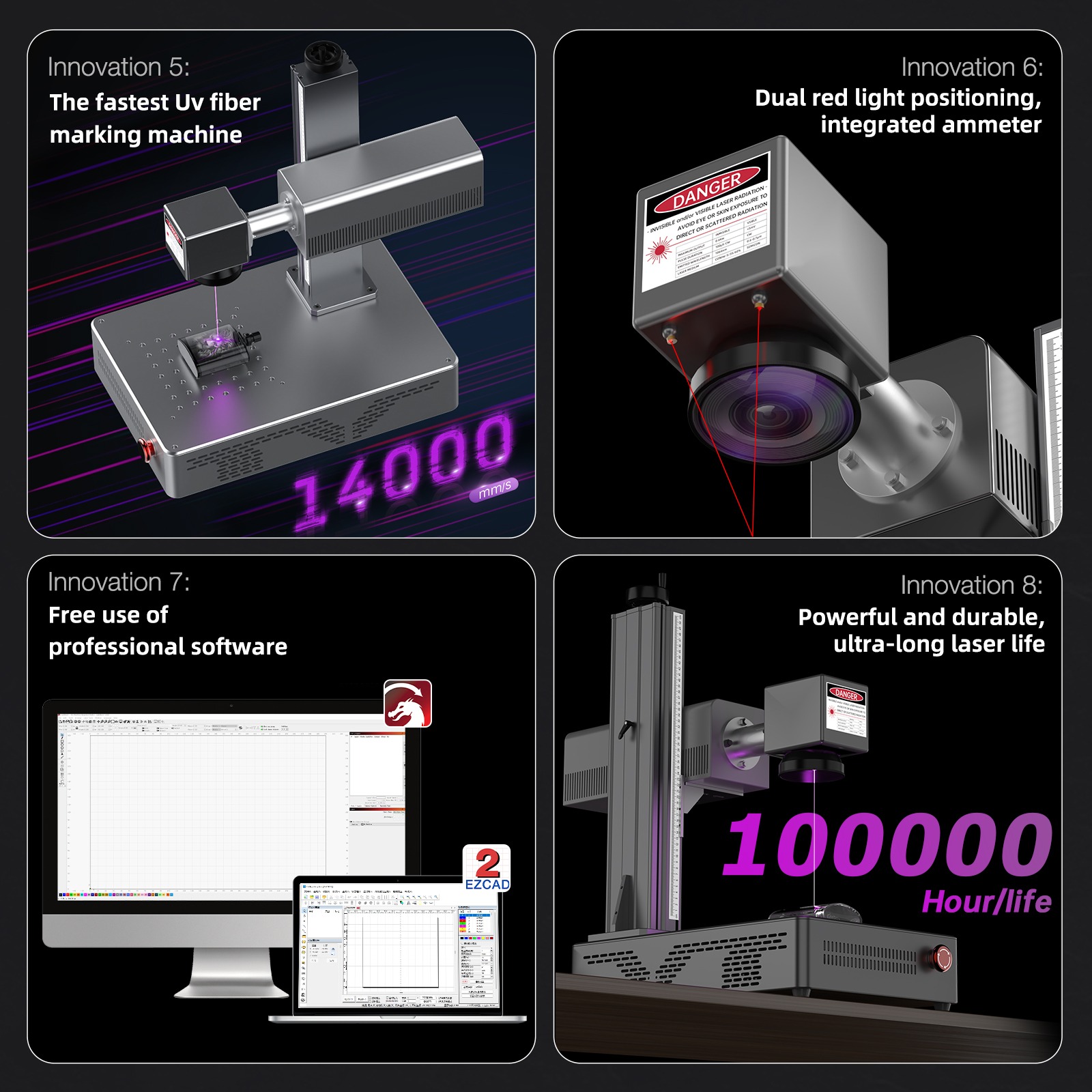 DAJA UV Laser Marking Machine  - Industrial Uv Laser Engraver recension och pris