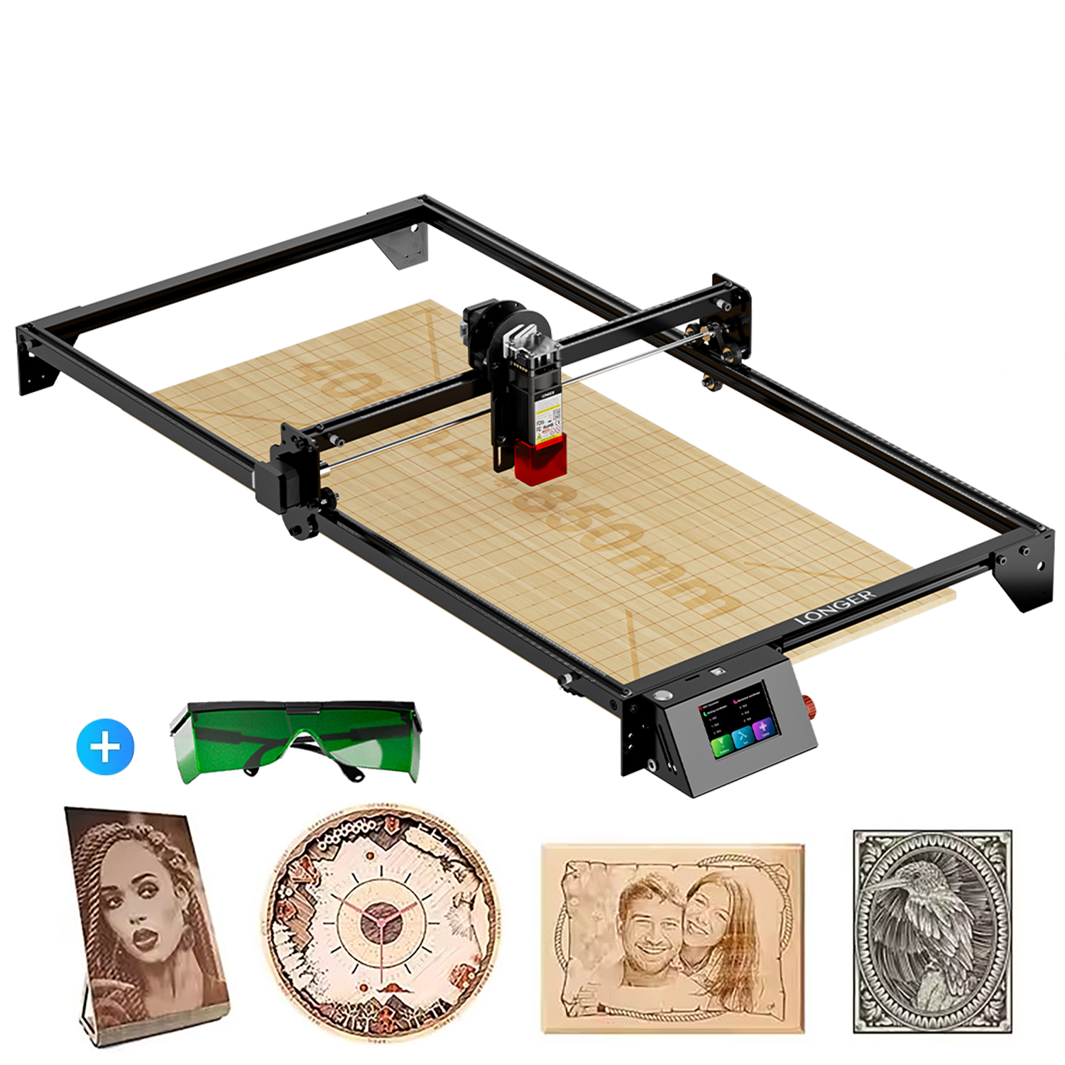 Powerful 400x850mm RAY5 20W La - Desktop Laser Engraver recension och pris