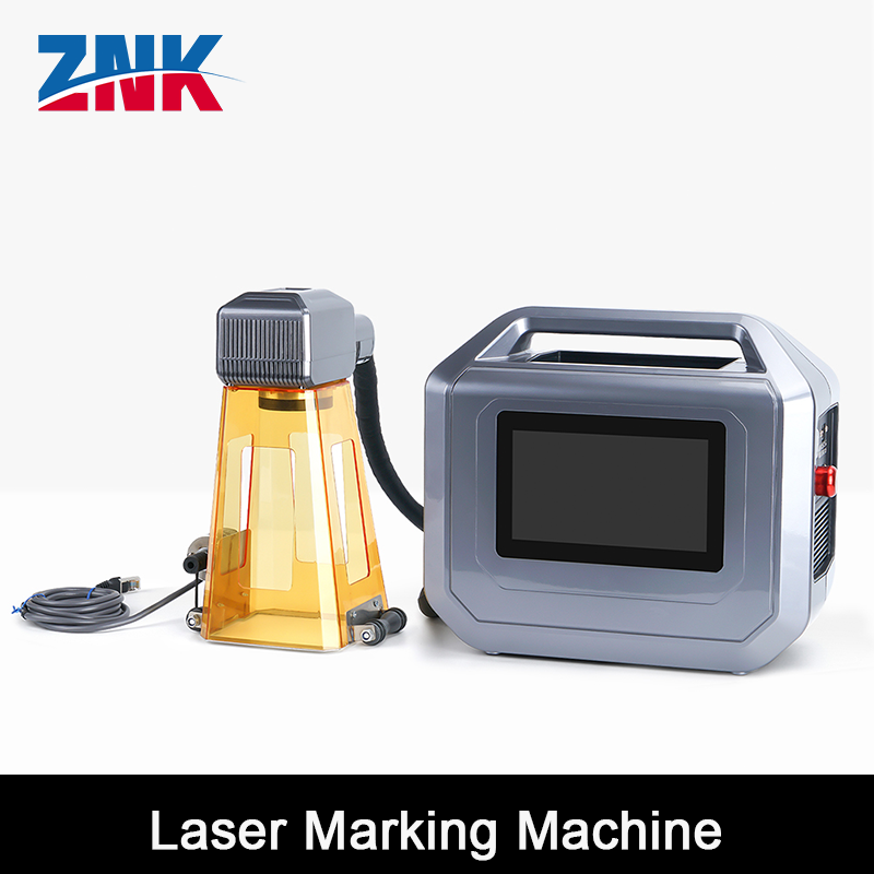 ZNK Portable 20W Mini Fiber La - Industrial Laser Engraving Machine For Metal recension och pris