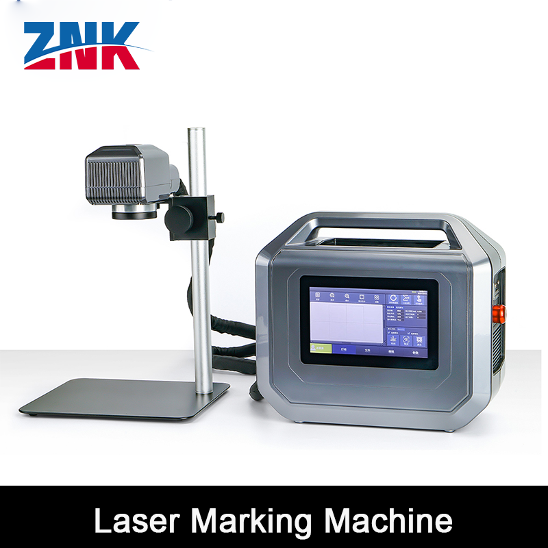 ZNK Portable 20W Mini Fiber La - Industrial Laser Engraving Machine For Metal recension och pris