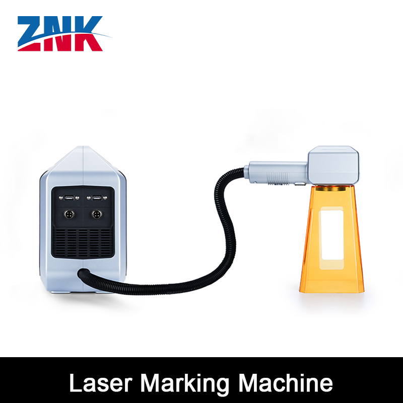 ZNK Portable 20W Mini Fiber La - Industrial Laser Engraving Machine For Metal recension och pris