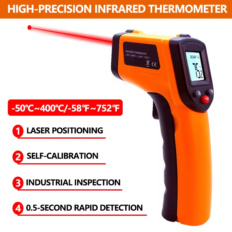 Handheld Infrared Thermometer  - Industrial Laser Thermometer recension och pris