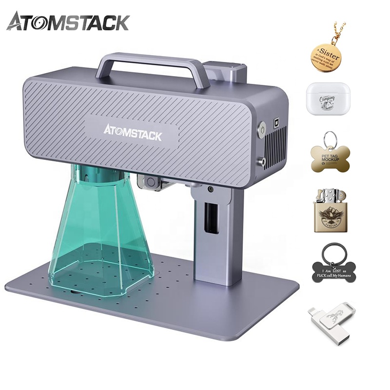 ATOMSTACK M4 Desktop Mini Hand - Industrial Laser Engraver recension och pris