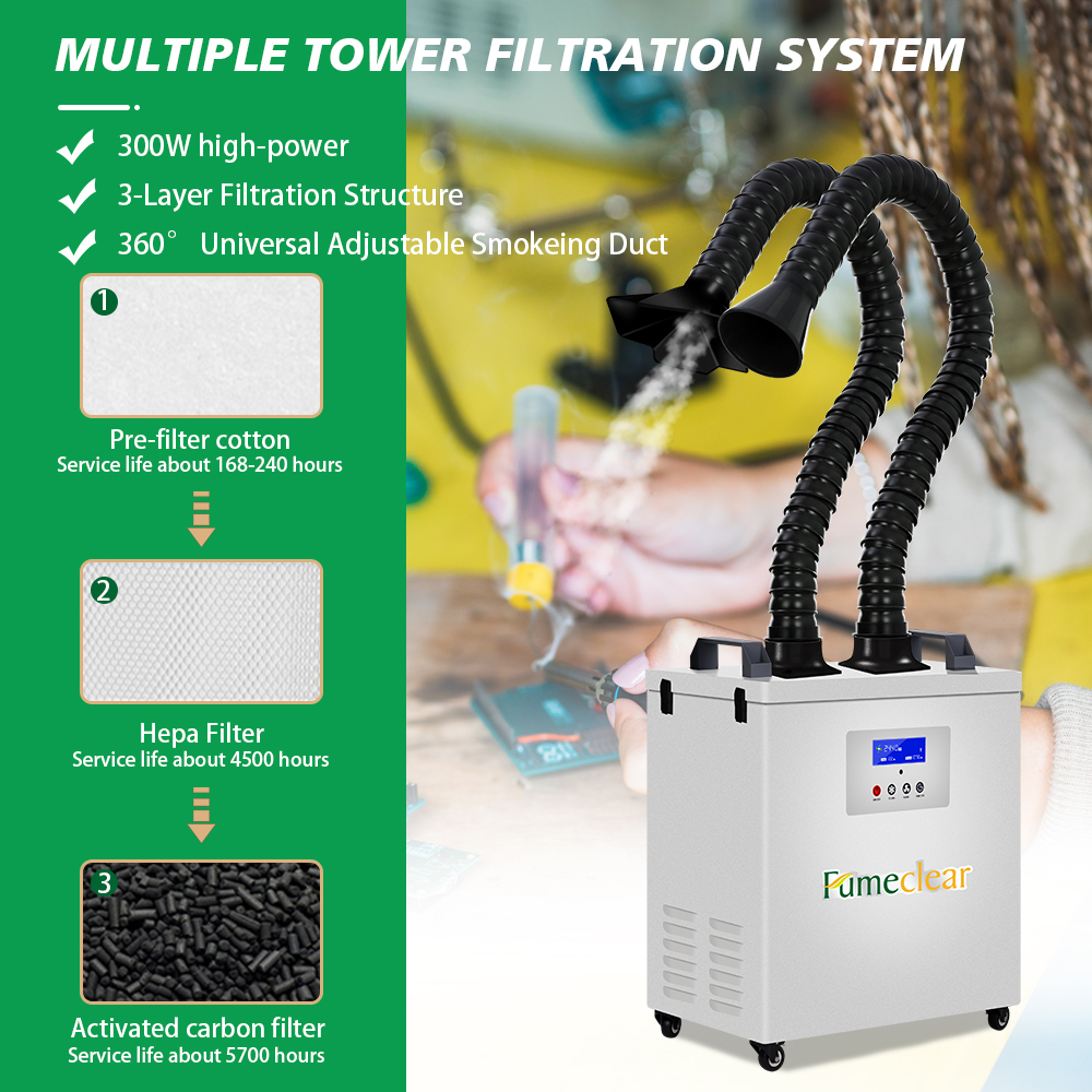 CE Approved Portable Fume Extr - Industrial Laser Cutters recension och pris