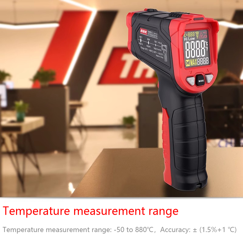 Portable Digital Laser IR LCD  - Industrial Laser Temperature Gun recension och pris