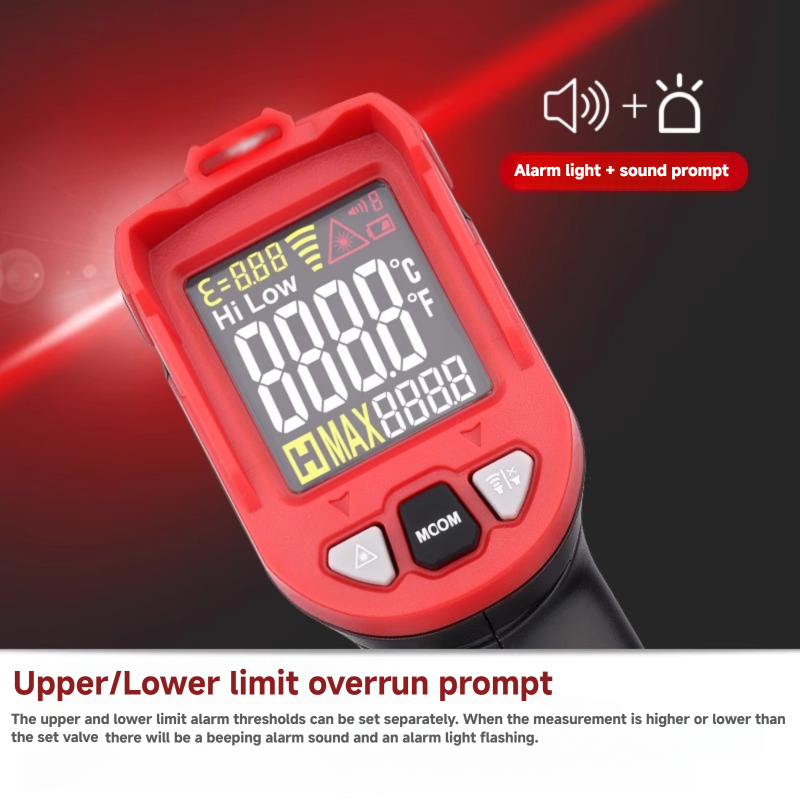 Portable Digital Laser IR LCD  - Industrial Laser Temperature Gun recension och pris